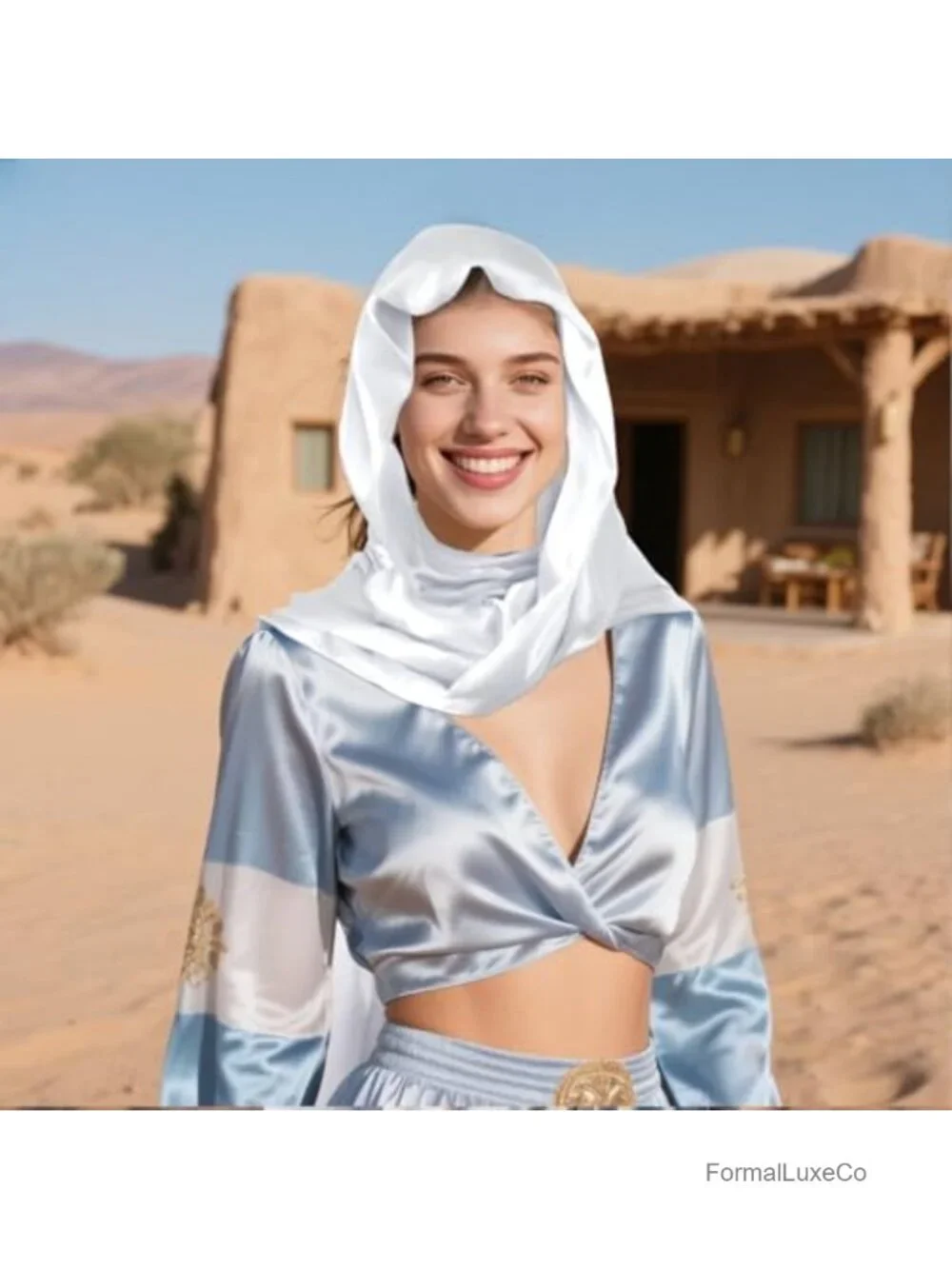 Satin Pashmina Shawl Wrap Extra Long Wedding Bridesmaid Scarf